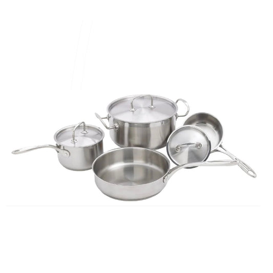 Stainless Steel Cookware - 7 Pc