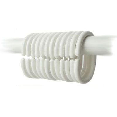 Simple White Nylon Shower Curtain/liner – VR Supplies®